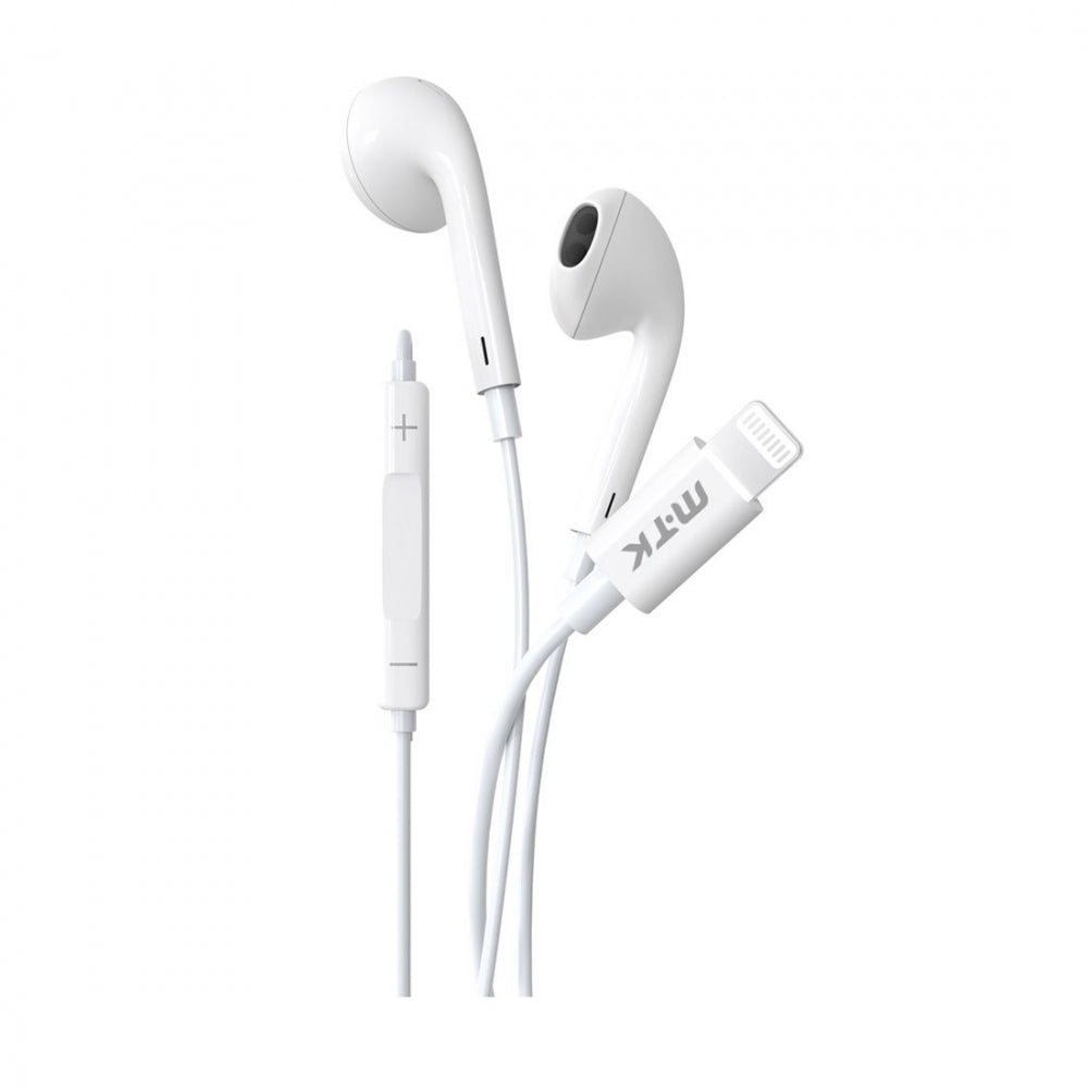 Lightning earphone without microphone PNP TC3228 - White