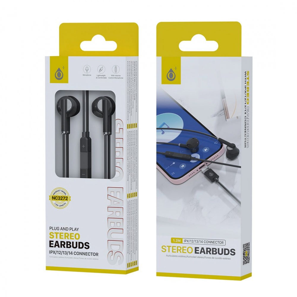 NC3272 Lightning Headset without Bluetooth Connection - Black