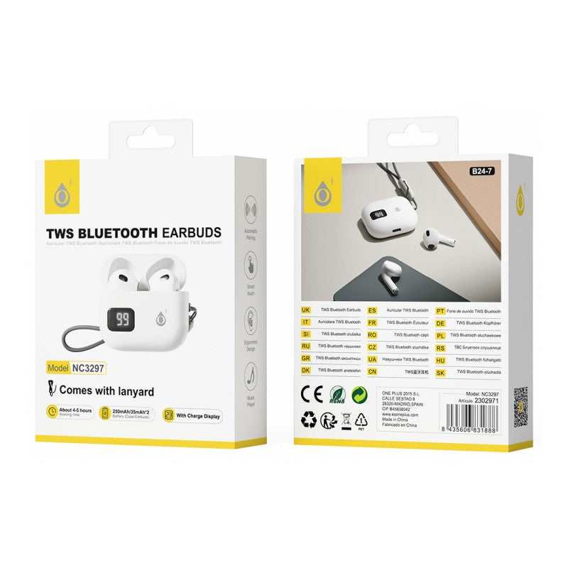 TWS Bluetooth Headset with Battery Display One Plus NC9297